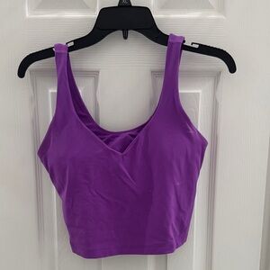 Lululemon Athletica Purple Tank Top